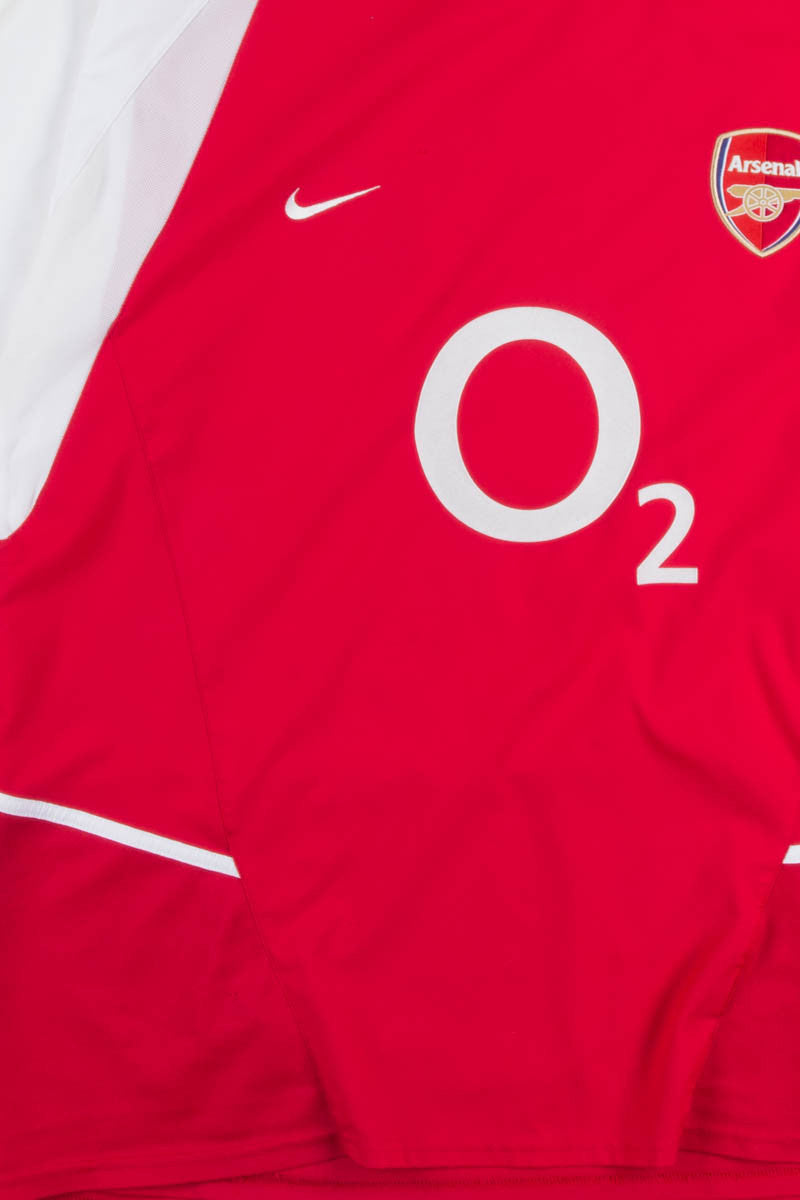 arsenal o2 shirt
