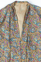 Multicolor Paisley Silk Jacket