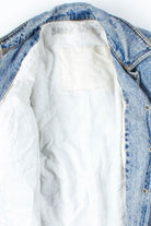 Leather Patch Denim Jacket