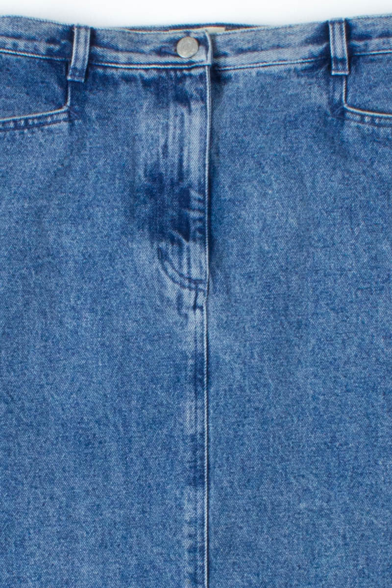 Denim Pencil Skirt