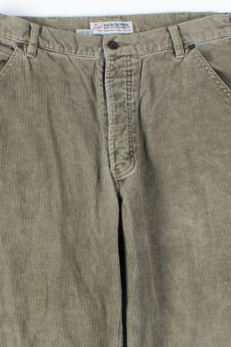 Ash Grey Corduroy Carpenter Pants