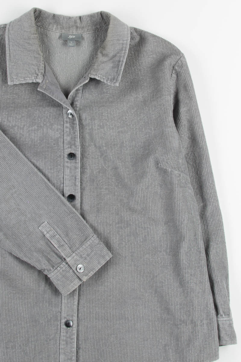 Grey Corduroy Shirt
