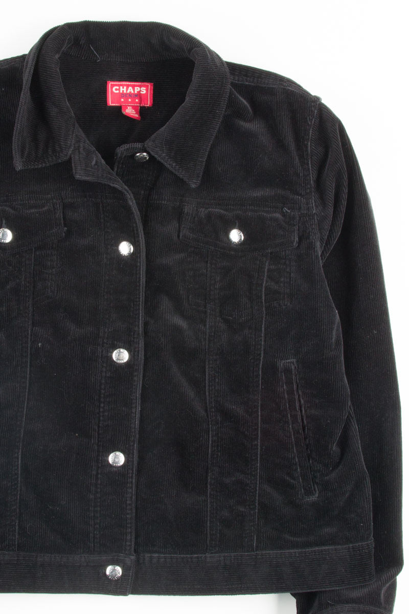 Black Chaps Corduroy Jacket
