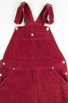 Burgundy Tommy Hilfiger Corduroy Overalls