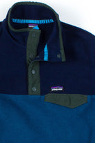 Blue Patagonia Fleece Pullover