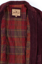 Burgundy Corduroy Jacket 1