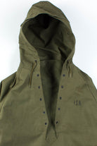 Vintage Canvas Military Raincoat