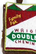 Doublemint Gum Beaded Handbag