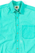 Aquamarine Short Sleeve Button Up Shirt