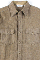 Oatmeal Woolrich Button Up Shirt