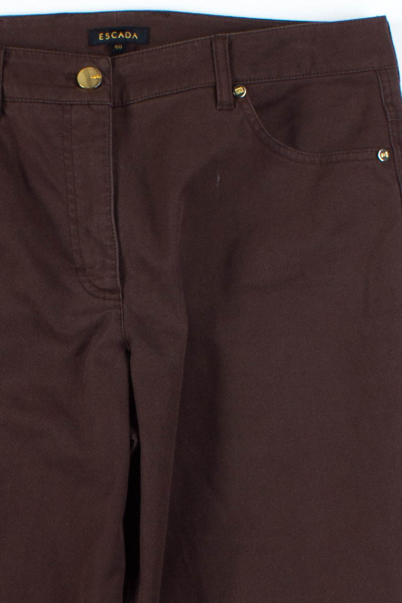 Brown Stretch Pants
