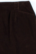 Brown Corduroy Skirt 1