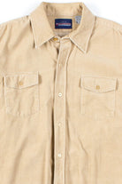 Tan Corduroy Button Up Shirt