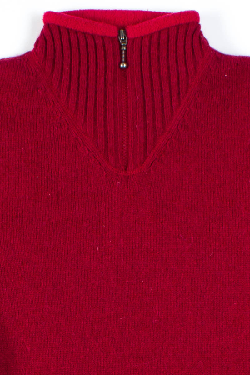 Red Woolrich Pullover