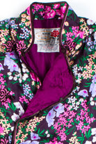 Chinese Floral Padded Silk Jacket
