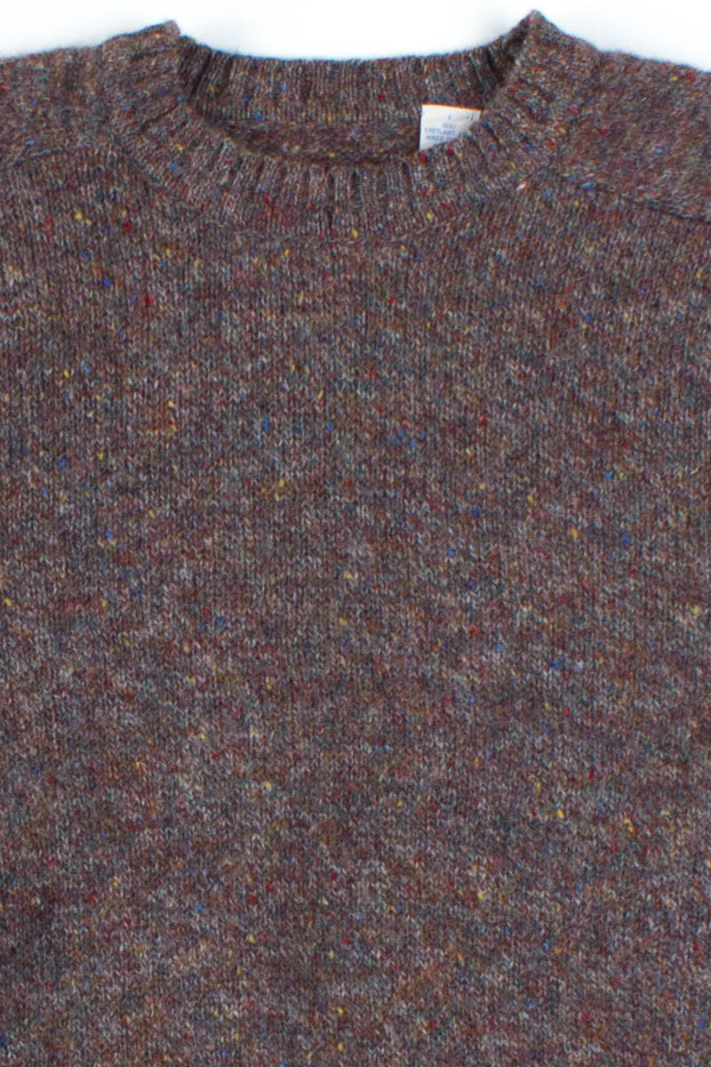 Grey Wool Italian Sweater