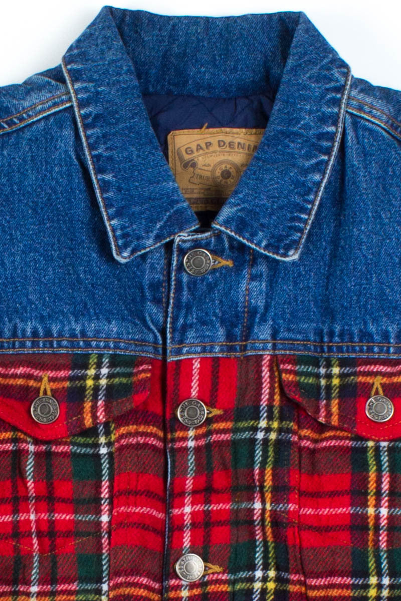 Wool Flannel Denim Vest