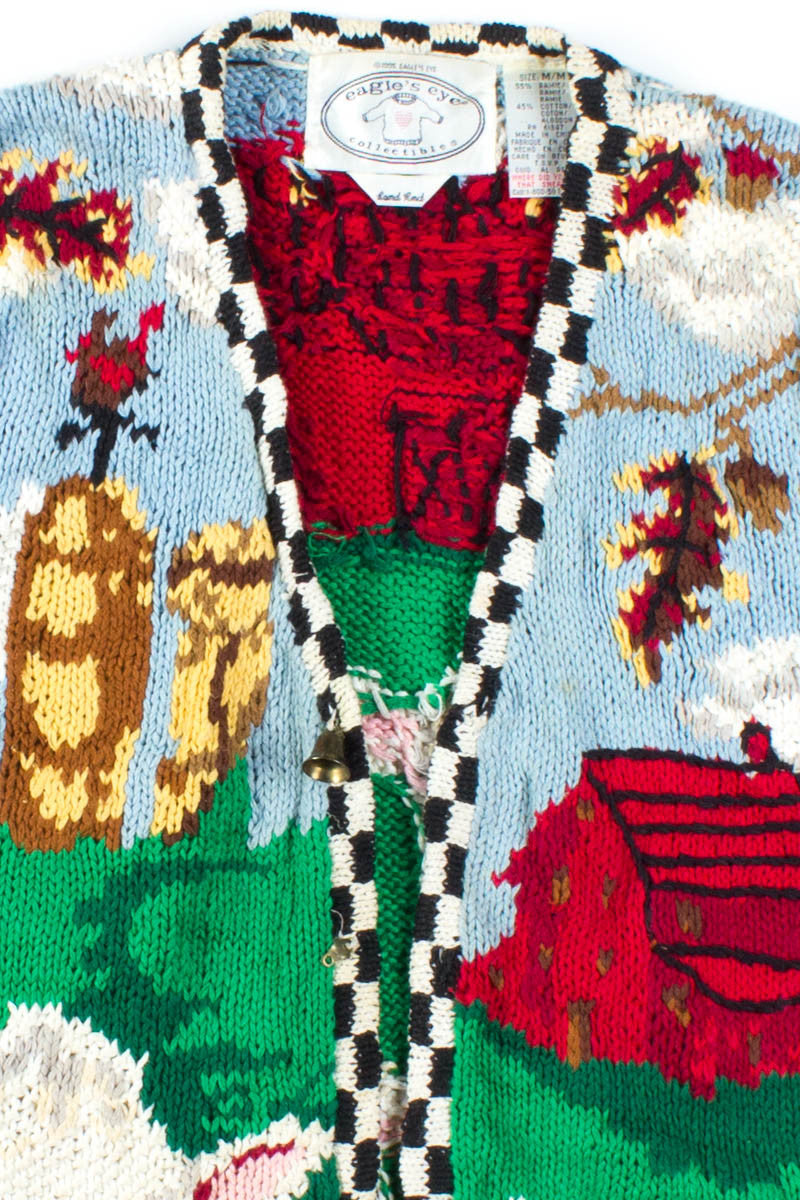 Barnyard Cows Sweater Vest