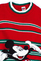 Striped Mickey Mouse Sweater