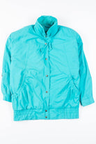 90s Bright Teal Winter Jacket
