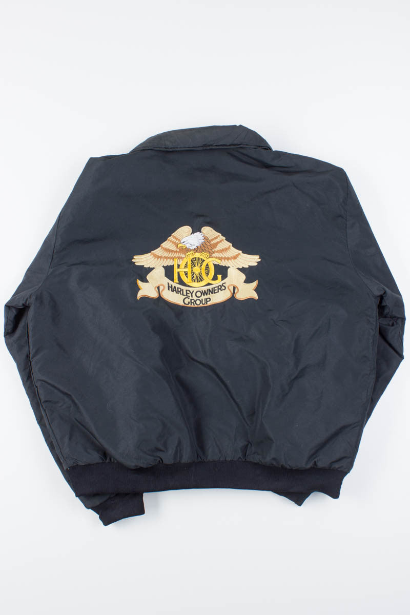 Vintage Harley Owners Quilted Jacket
