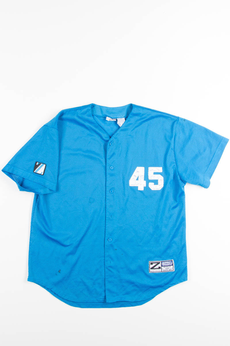 Number 45 Mesh Baseball Jersey