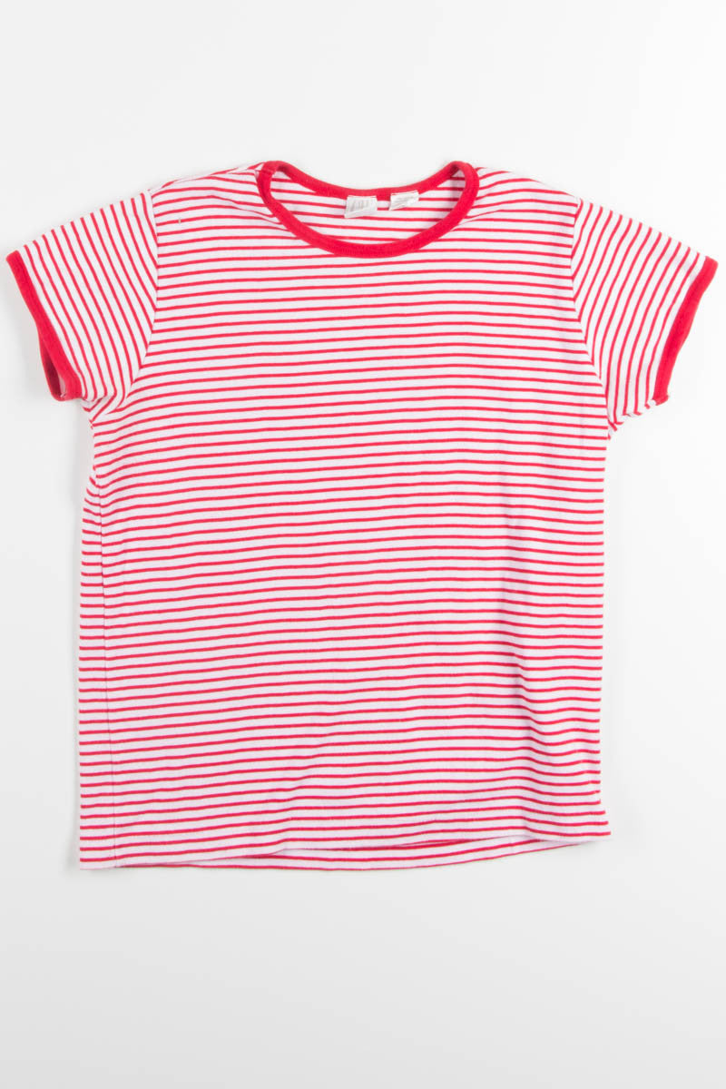 Red Ringer Tee