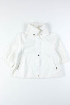 White Cropped Samuel Dong Jacket