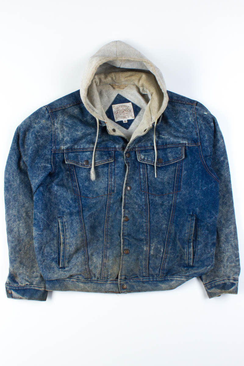Denim Hoodie Jacket