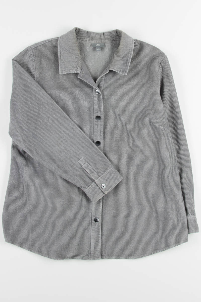 Grey Corduroy Shirt