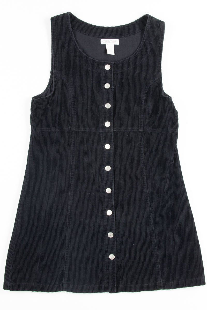 Black Corduroy Jumper
