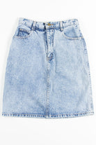 Light Wash Denim Pencil Skirt