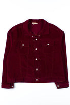 Burgundy Corduroy Jacket