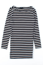 Long Sleeve Striped Mini Dress