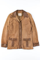 70s Brown Suede Jacket