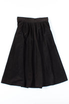 Black Velvet Skater Skirt