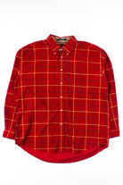 Tommy Hilfiger Plaid Corduroy Shirt