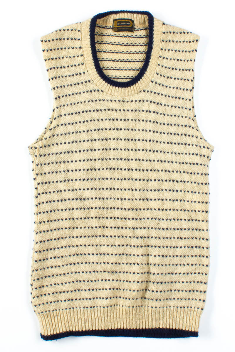 Striped Wool Sweater Vest