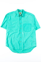 Aquamarine Short Sleeve Button Up Shirt