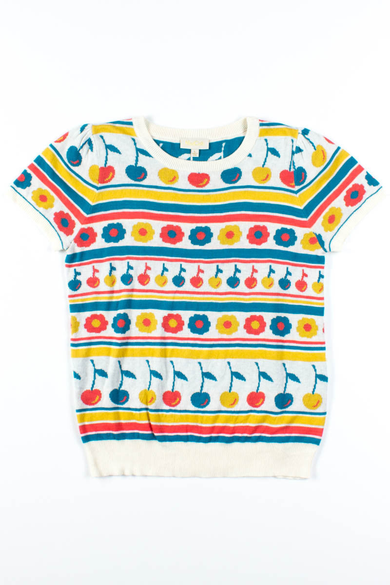 Flower & Cherry Tee
