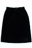 Black Velvet Skirt