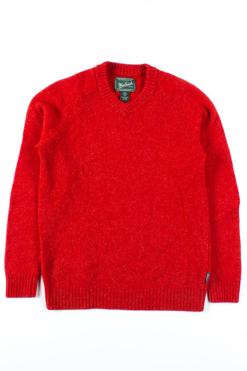 Red Woolrich Sweater