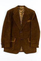 Brown Felt Blazer