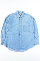 Blue Denim Button Down Shirt