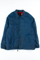 Blue & Red Fleece Lined Coach Jacket