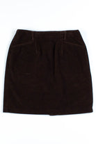 Brown Corduroy Skirt 1