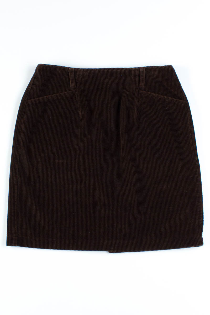 Brown Corduroy Skirt 1