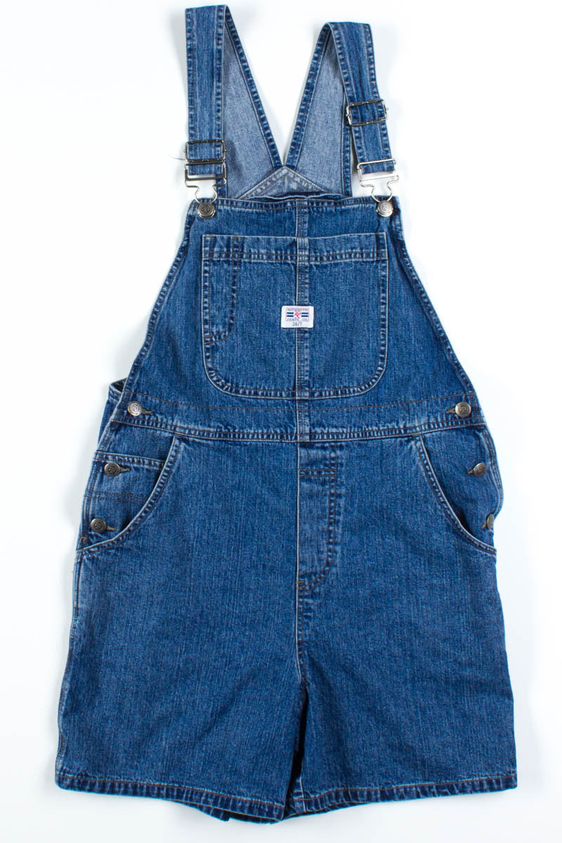 Denim Overall Shorts 1