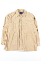 Tan Corduroy Button Up Shirt
