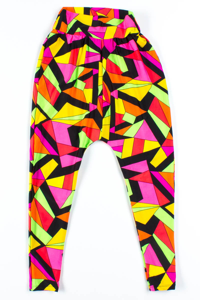 Geometric Color Pop Leggings